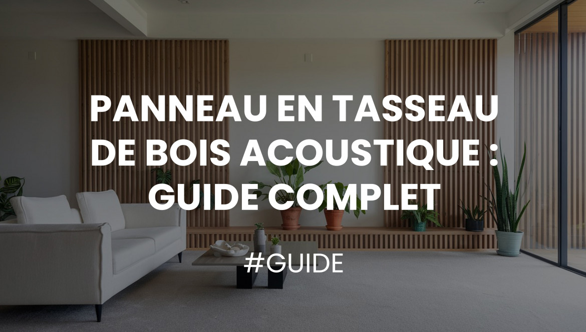 Panneau en tasseau de bois acoustiques ? Guide Complet